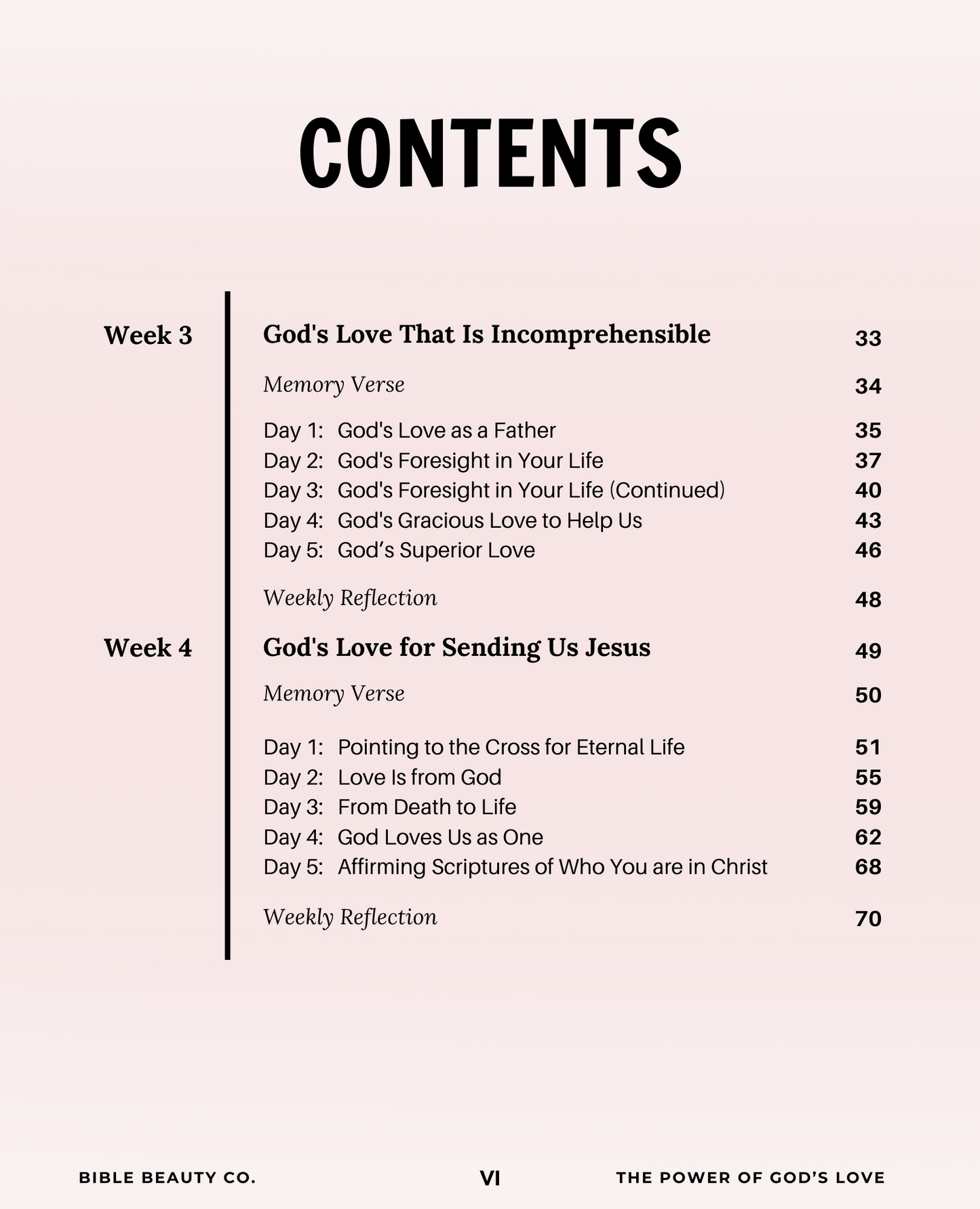 The Power of God's Love