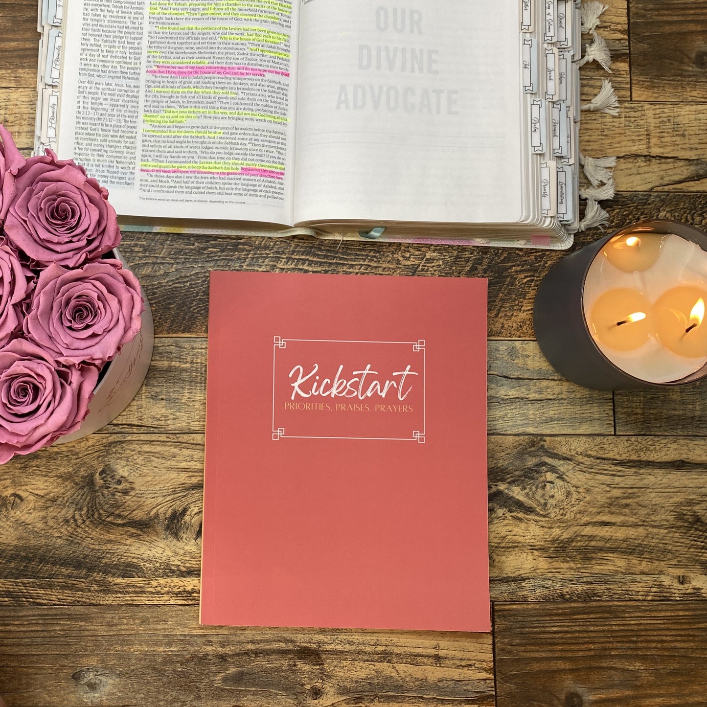 Kickstart Scripture Journal & Weekly Prayer Planner