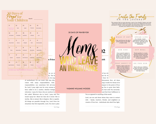 Moms Who Leave an Inheritance 30 Days of Prayer