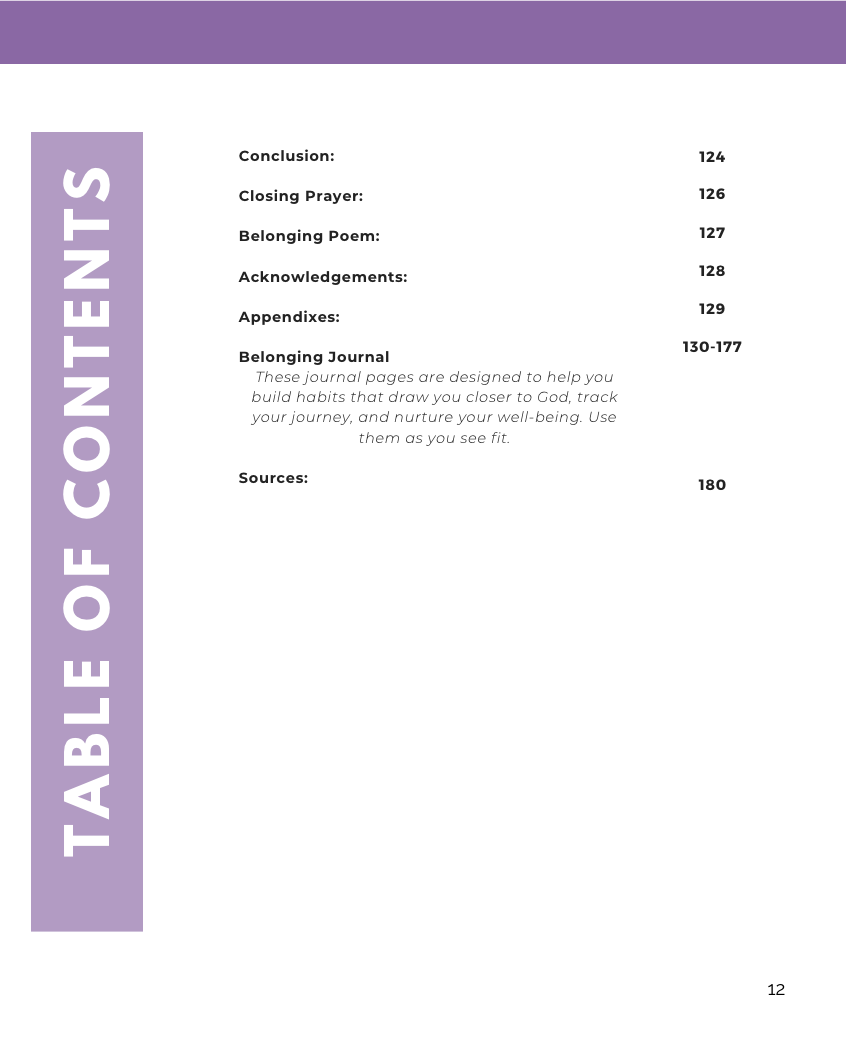 Embraced devotional guide for women – Christian reflection journal by Bible Beauty Co.