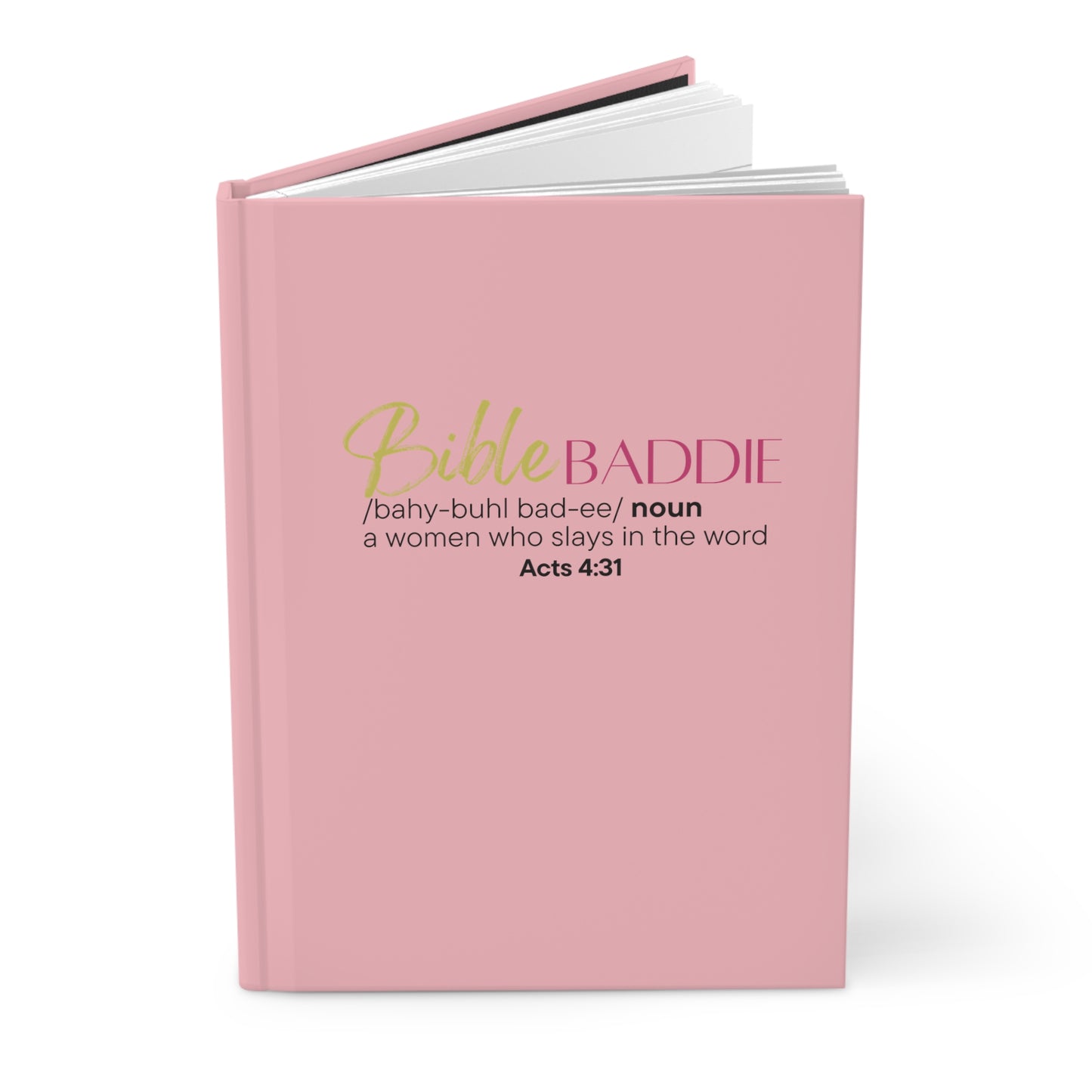 Bible Baddie Hardcover Journal Matte