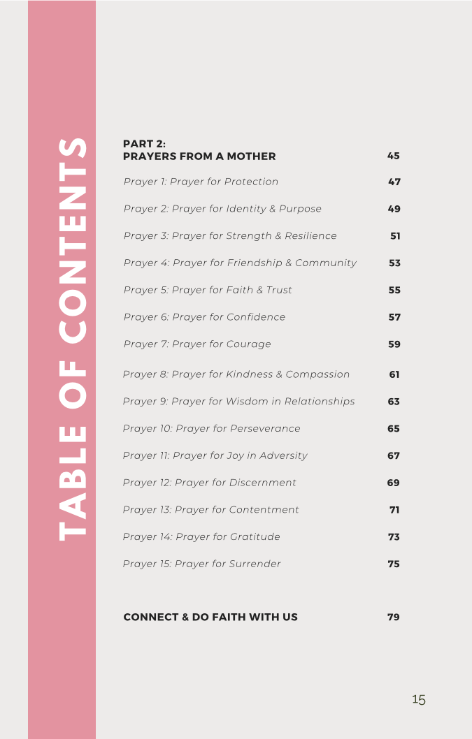 A Mother’s Heart: 30 Prayers for and From Mothers (Pre-Order)