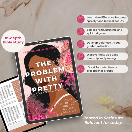 Bible study for women about biblical beauty, confidence in Christ, and rejecting worldly standards